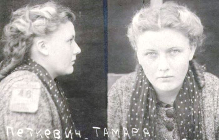 Снимок Тамары Петкевич из лагерного дела