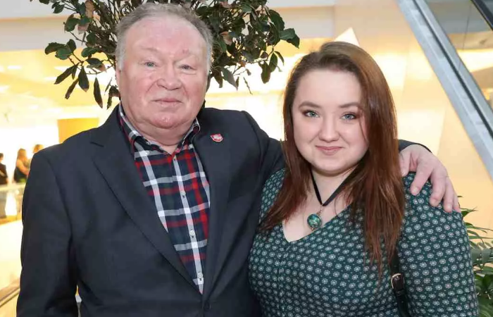 Актер с дочерью Александрой