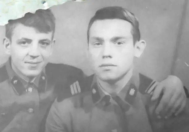Сухоруков в годы армейской службы