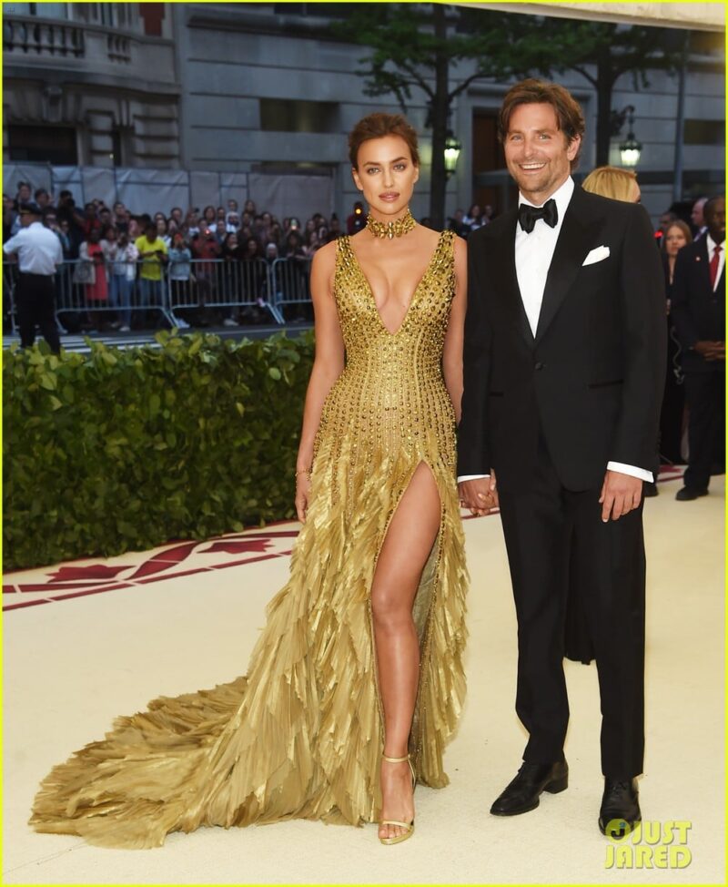 Ирина Шейк и Брэдли Купер на Met Gala 2018