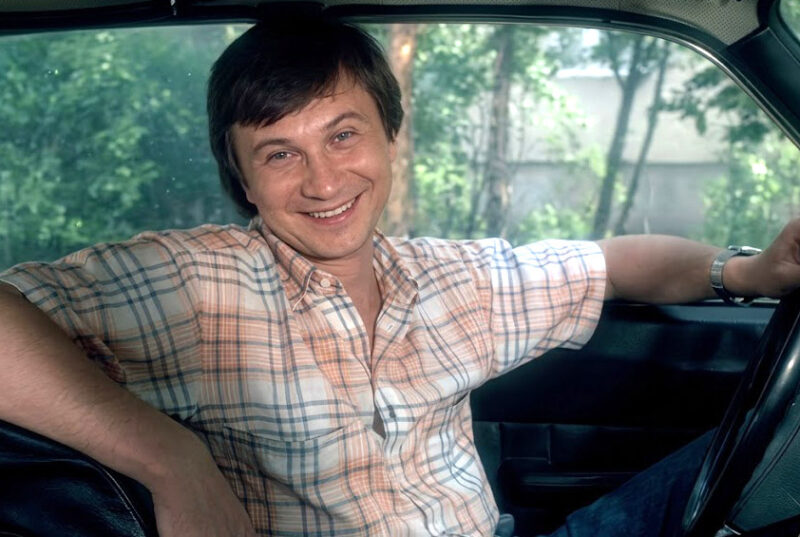Сергей Кошонин в роли таксиста в картине «Интердевочка», 1989 год
