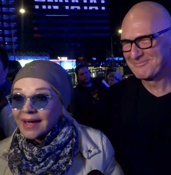 Елена Валюшкина с мужем Андреем