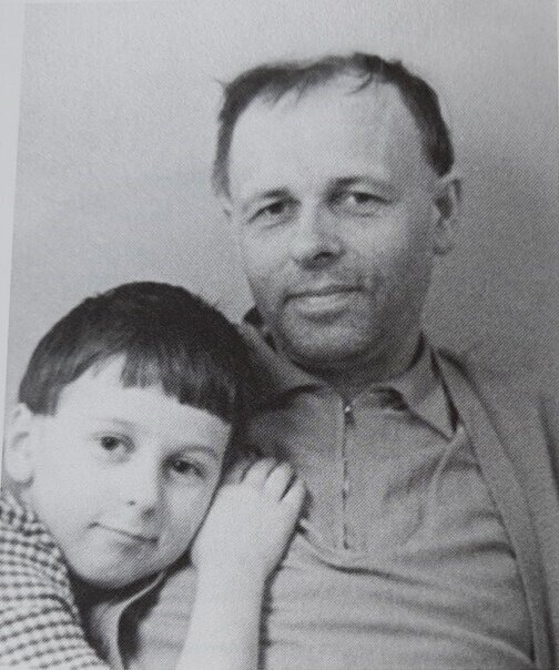 Андрей Сахаров с сыном Дмитрием