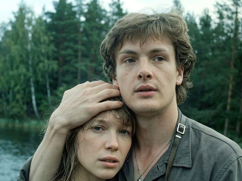 Юрий Мороз и Марина Левтова в фильме «Пацаны», 1983 год