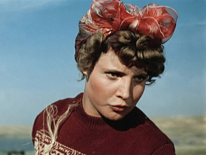 Татьяна Доронина в фильме «Первый эшелон», 1955 год