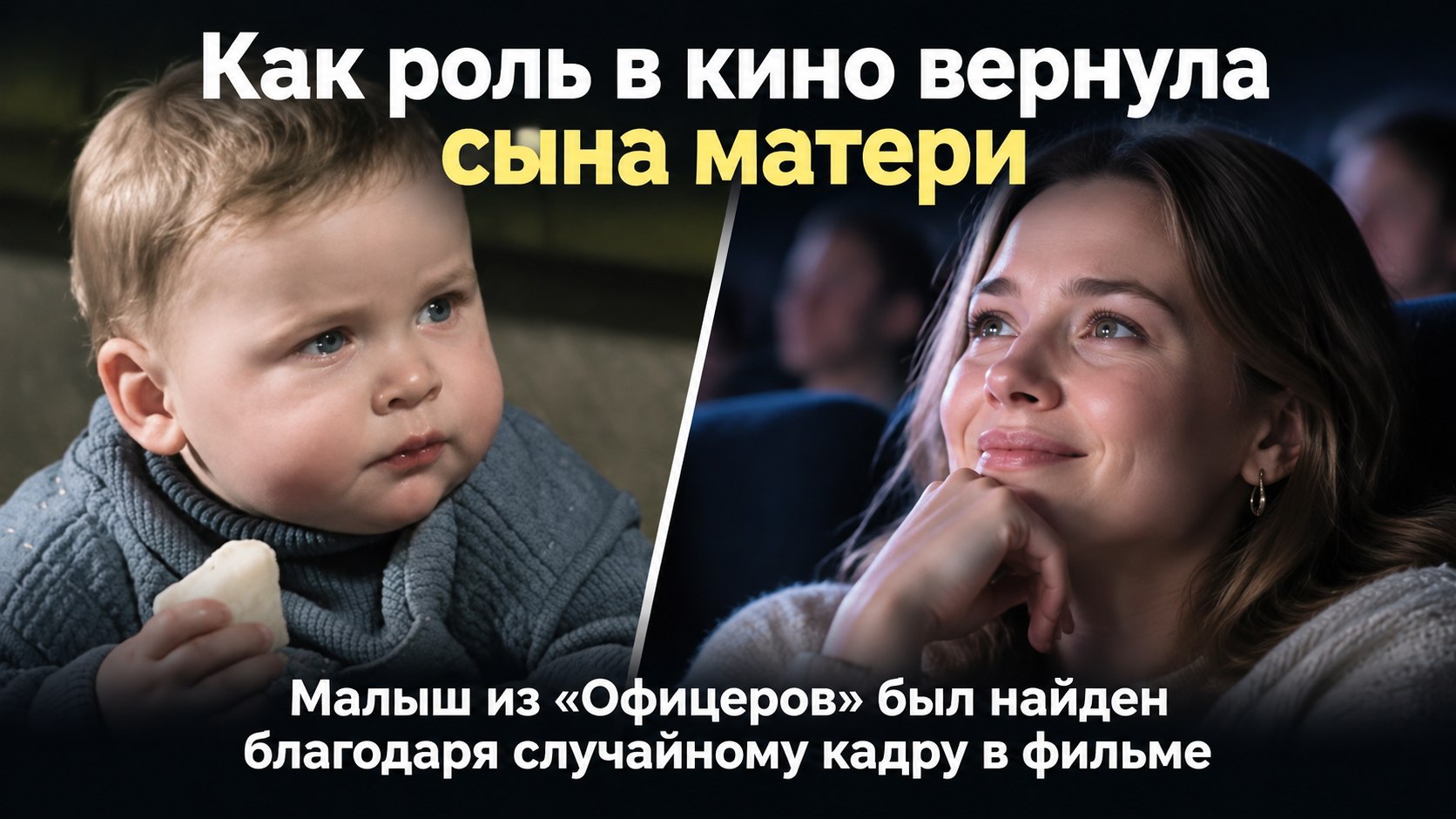 Как минутная роль в фильме «Офицеры» на сильном морозе помогла сироте вернуть родную мать