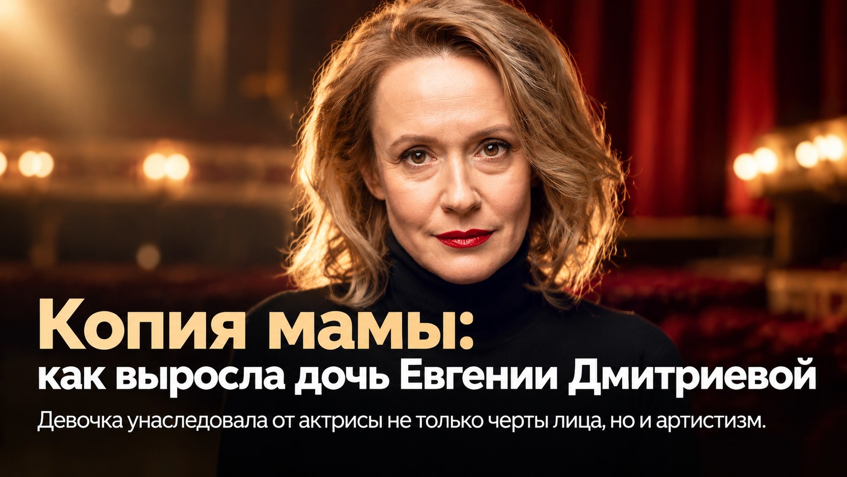 «Копия мамы»: как выглядит подросшая дочь Евгении Дмитриевой, рождённая в браке с её бывшим студентом