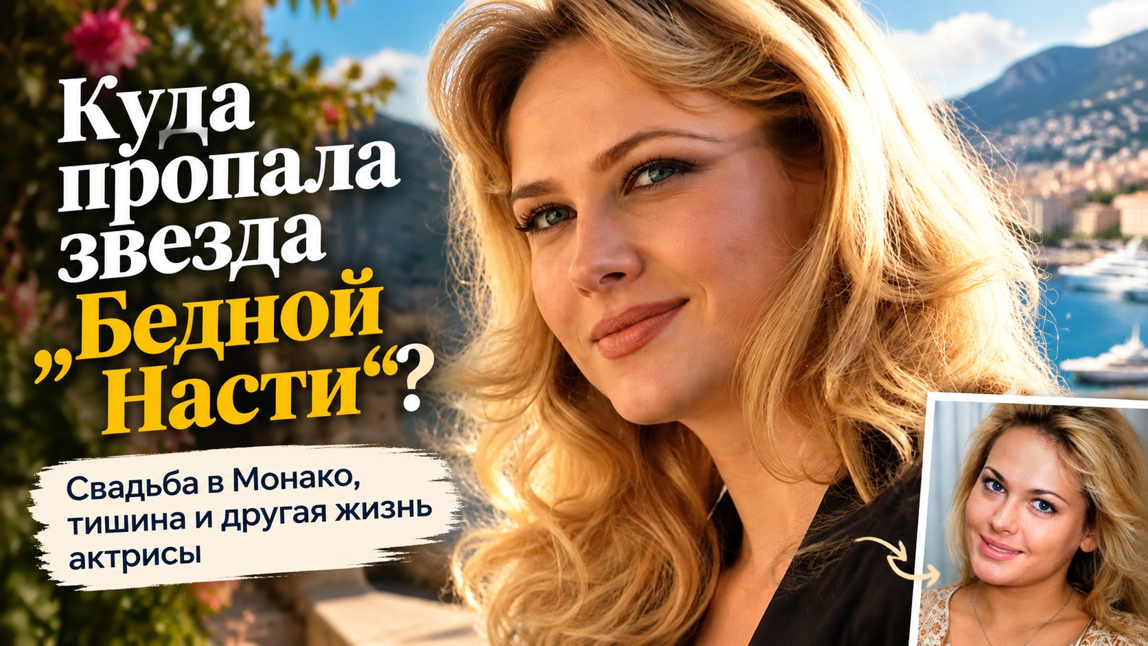 Ушла из большого кино после Монако: как сейчас живёт звезда «Бедной Насти» Анна Горшкова