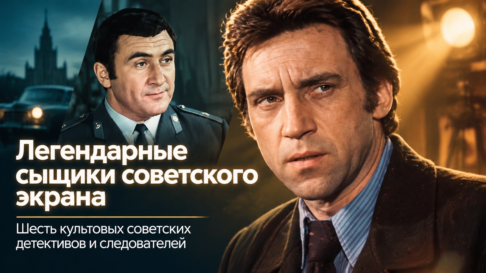 6 советских актёров, которые создали легендарные образы сыщиков и следователей