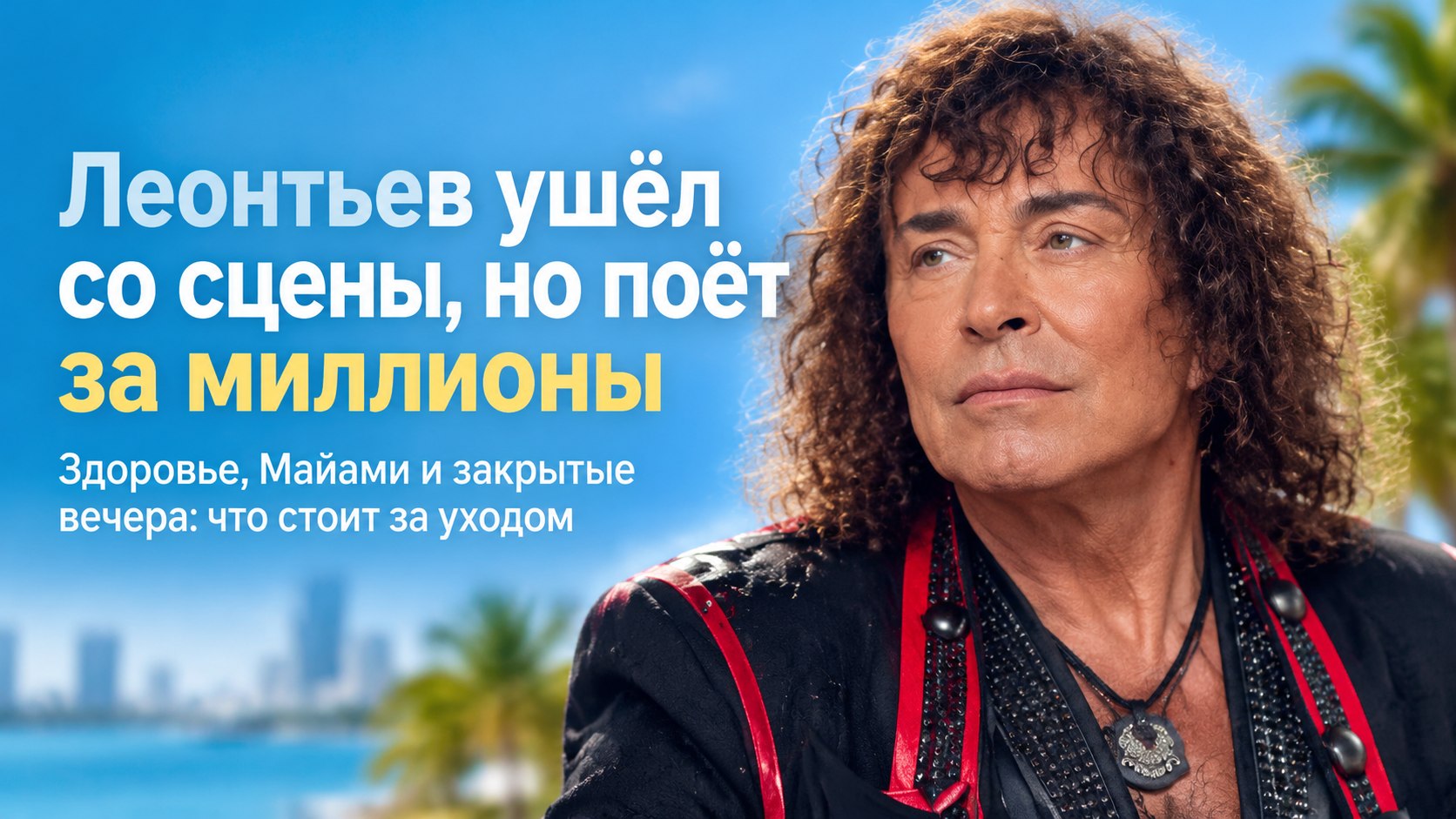 Валерий Леонтьев закончил со сценой, но поёт за миллионы на закрытых вечерах