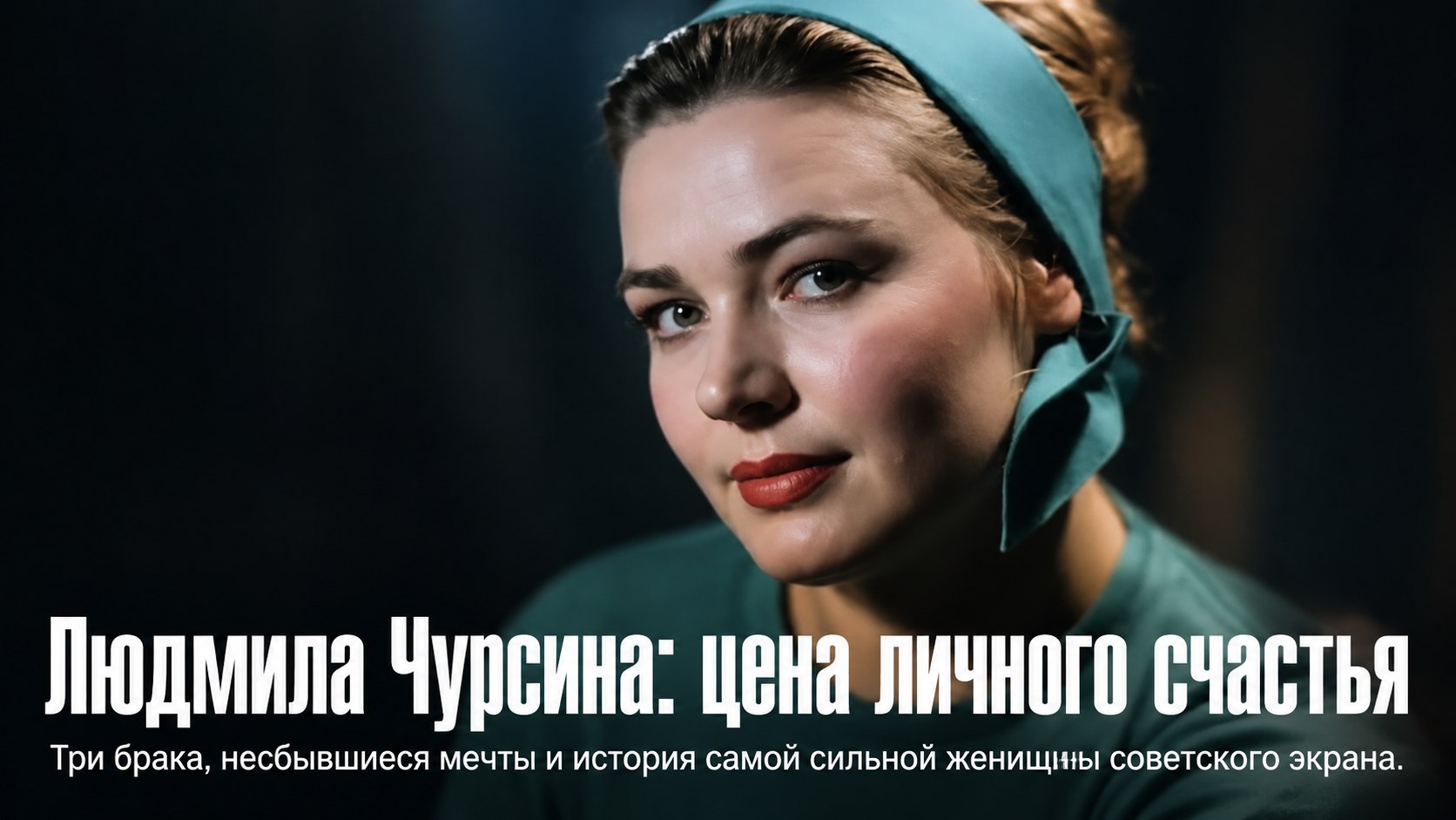 Людмила Чурсина и её мужчины: почему первая красавица советского кино так и не нашла идеального счастья