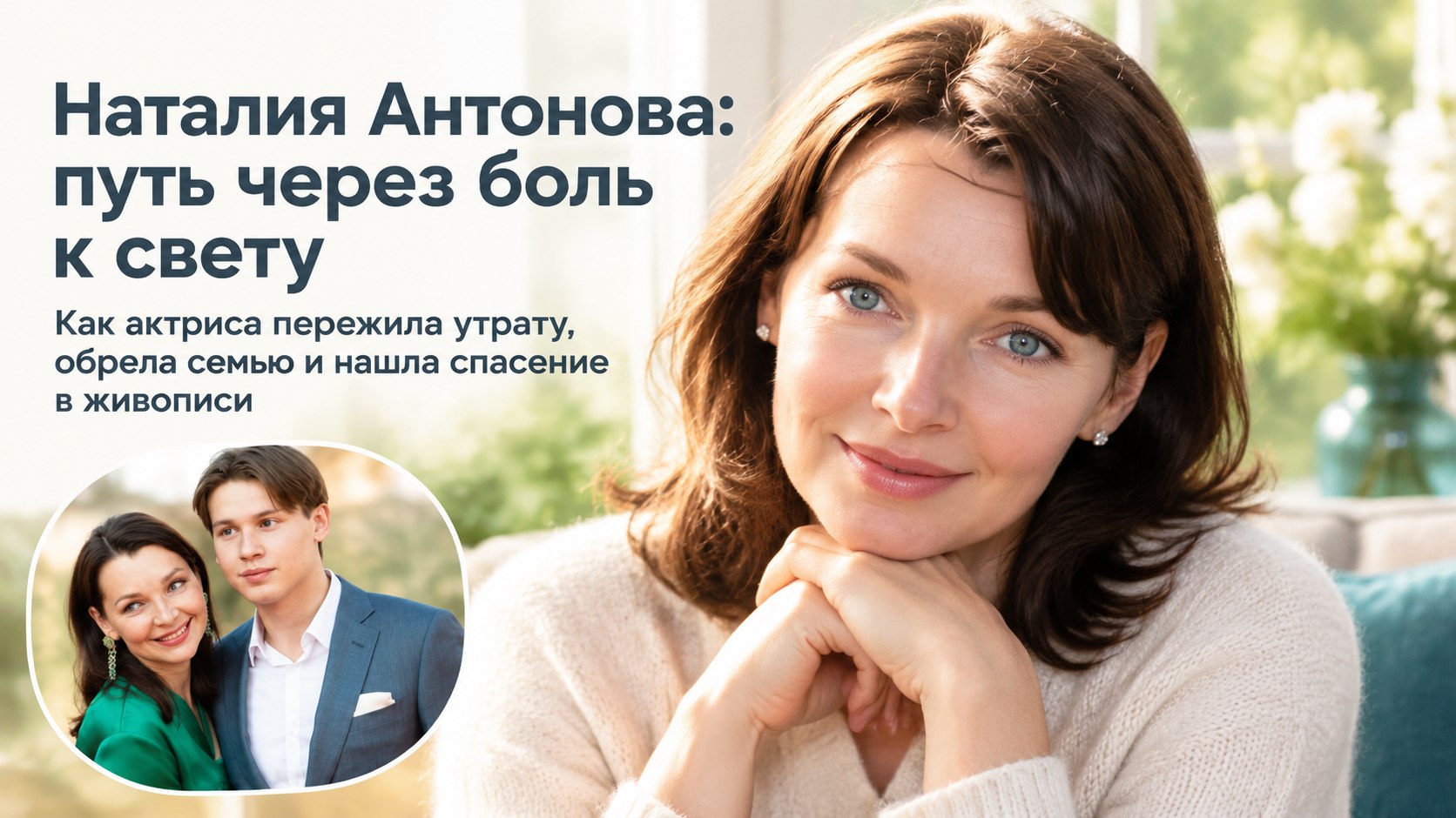 Боль, вера и любовь Наталии Антоновой: правда о семейной трагедии, браке и жизни в 51 год