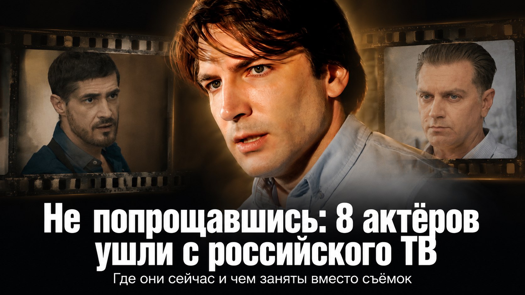 Не попрощавшись: 8 украинских актёров, которые больше не появляются в российских сериалах