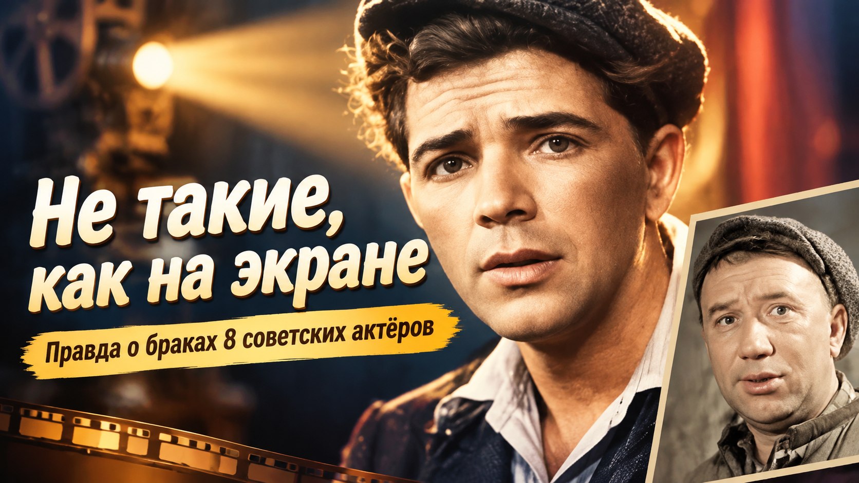 От фронтовых ран до спора в троллейбусе: какими на самом деле были браки 8 известных советских актёров