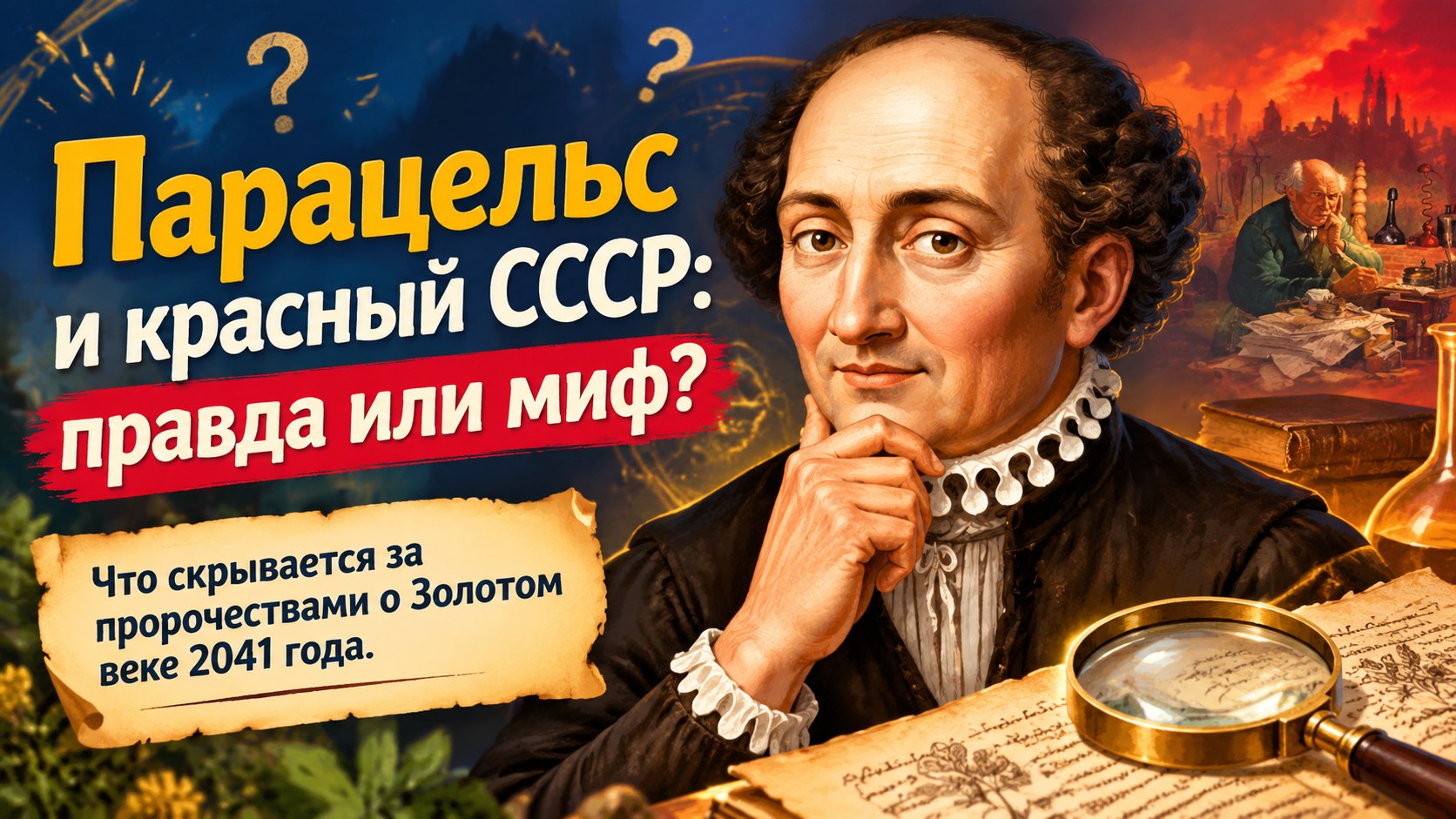 «Красный СССР» и Золотой век 2041 года: разбор главного мифа о «пророчествах» Парацельса о России