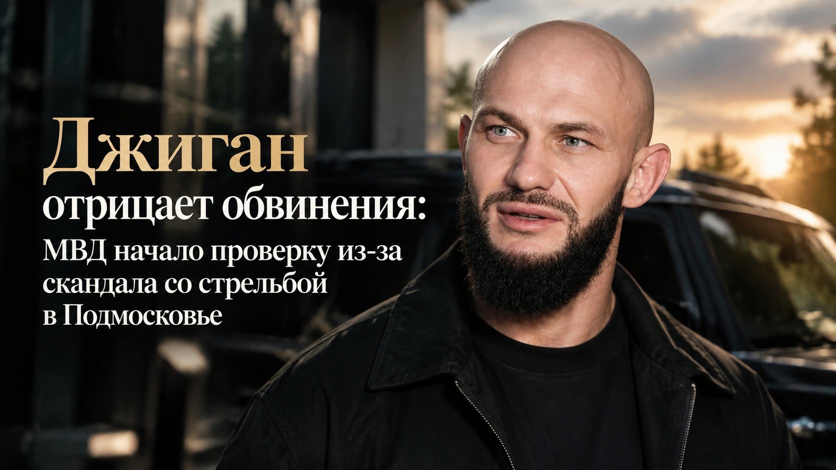 Джиган отрицает обвинения: МВД начало проверку из-за скандала со стрельбой в Подмосковье