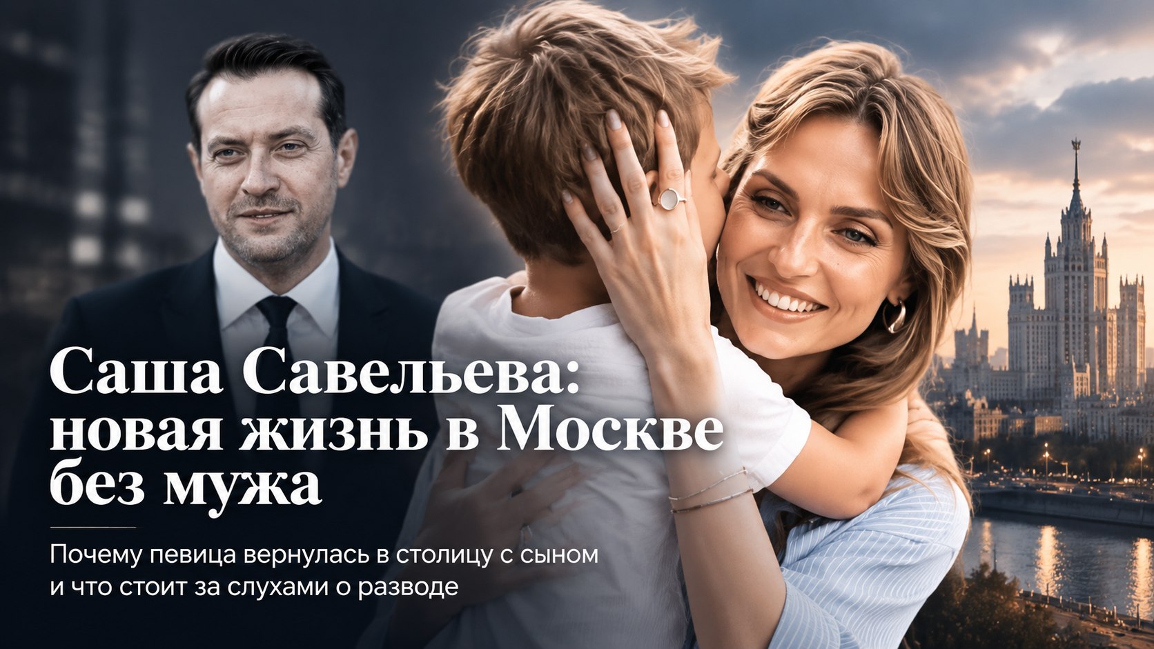 Первый класс без отца и новая жизнь в Москве: что происходит в семье Саши Савельевой и Кирилла Сафонова