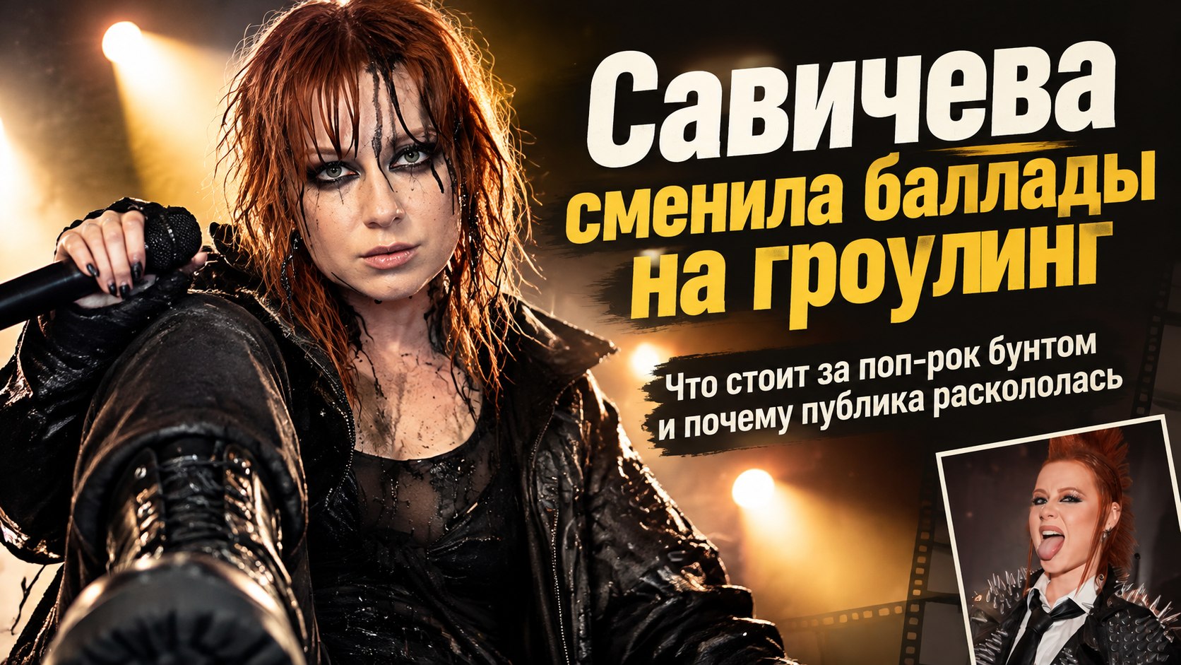 Юлия Савичева сменила нежные платья на гроулинг и поп-рок: почему певица решилась на бунт