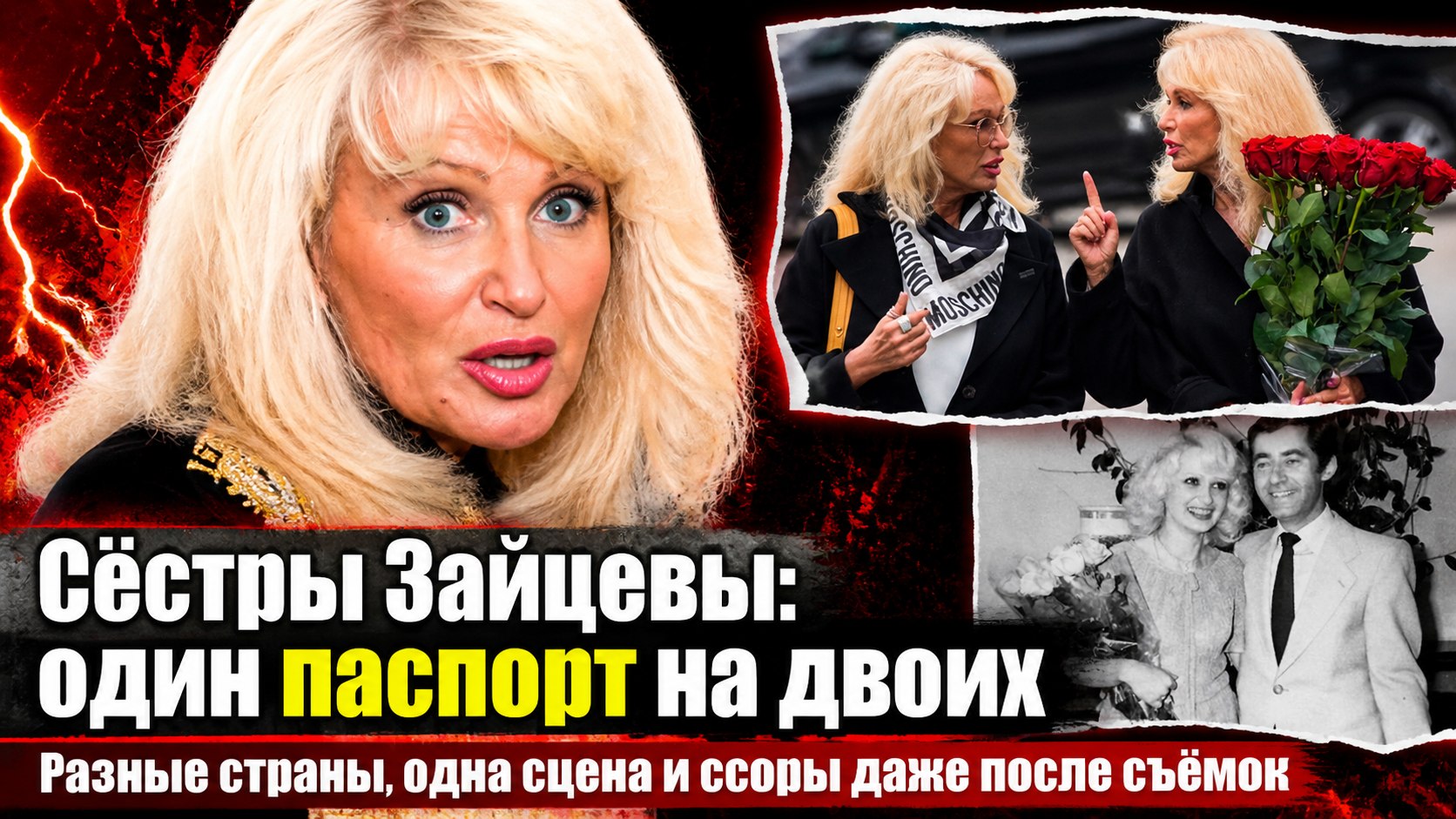 Сёстры Зайцевы делили паспорт, сцену и внука — хотя годы жили в разных странах