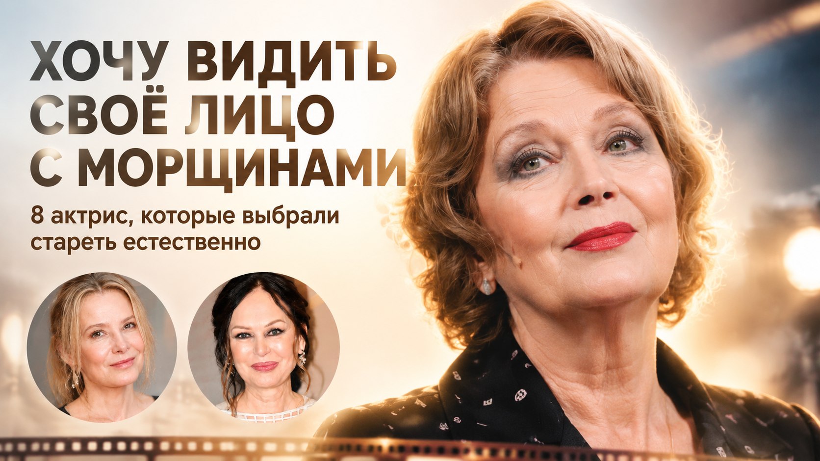 «Хочу видеть своё лицо с морщинами»: 8 актрис, отказавшихся от пластики