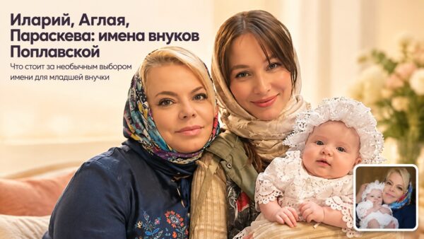 «Иларий, Аглая, а теперь Параскева»: почему внукам Яны Поплавской дают необычные имена
