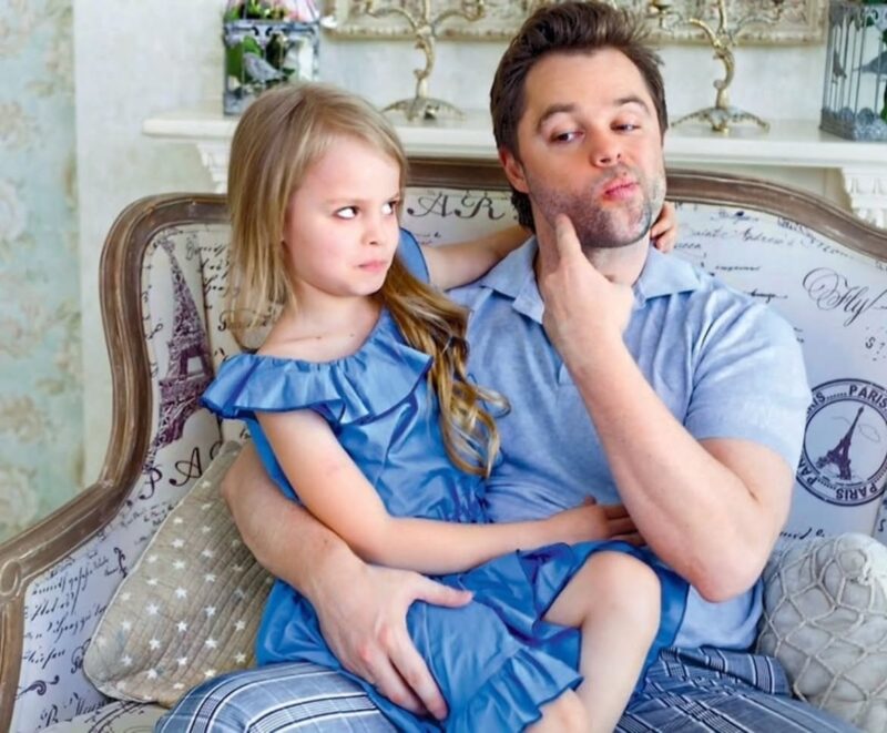 Виталий Гогунский с дочерью Миланой Стар