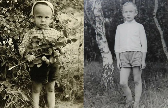 Андрей Соколов в детские годы