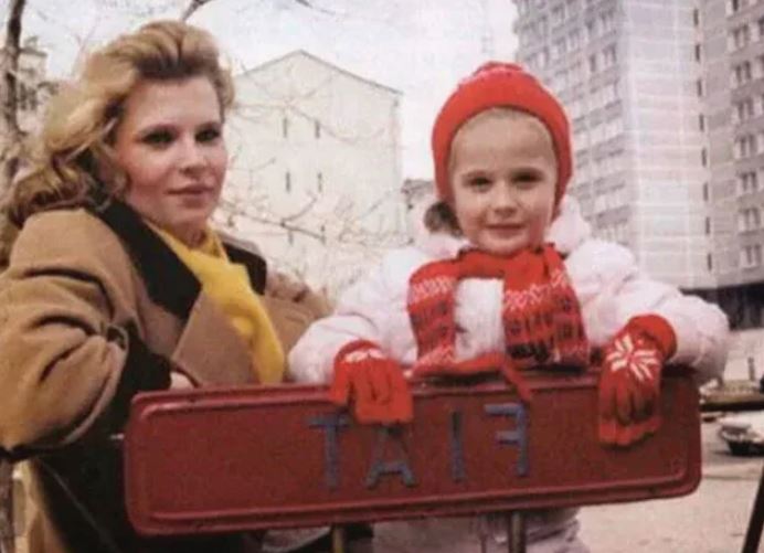 Анна Горшкова с матерью