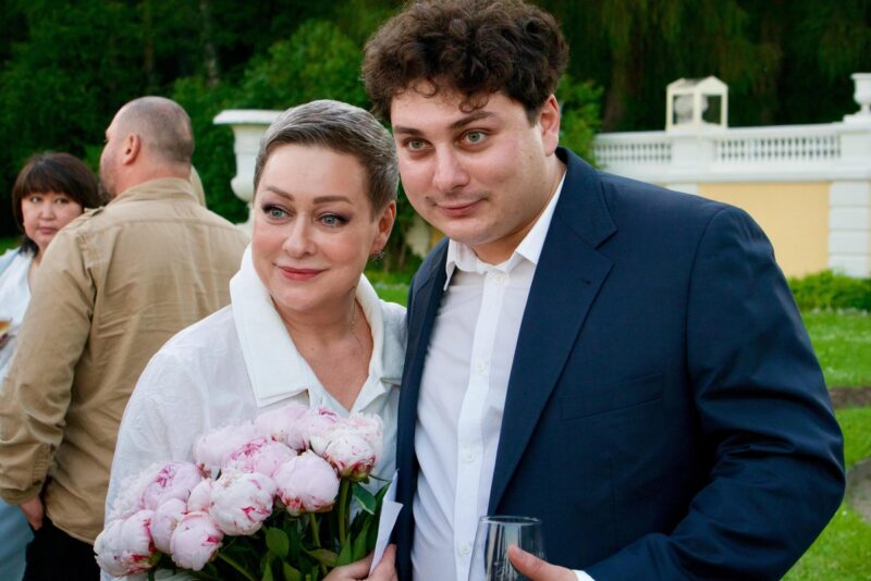 Мария Аронова с сыном Владиславом