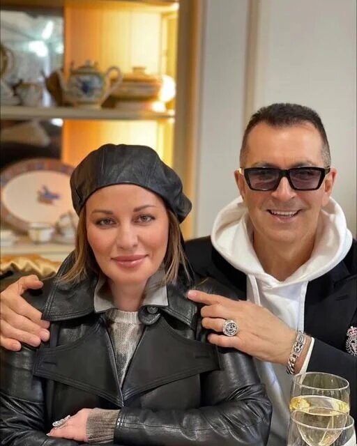 Александр Буйнов с женой Алёной Гутман