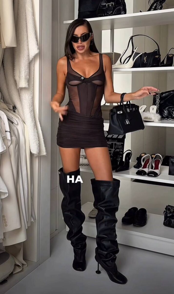 Карина Нигай спародировала образ Оксаны Самойловой