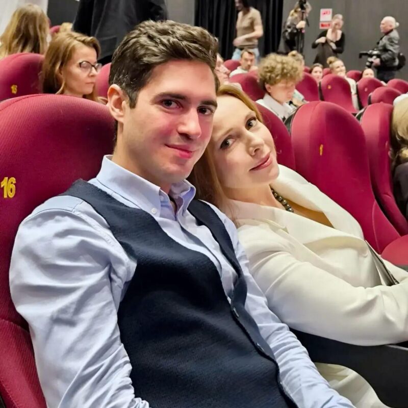 Екатерина Гусева и сын Алексей