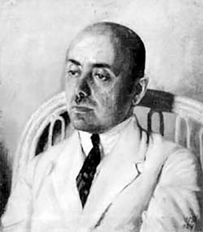Нил Яблонский. Автопортрет, 1924. Холст, масло