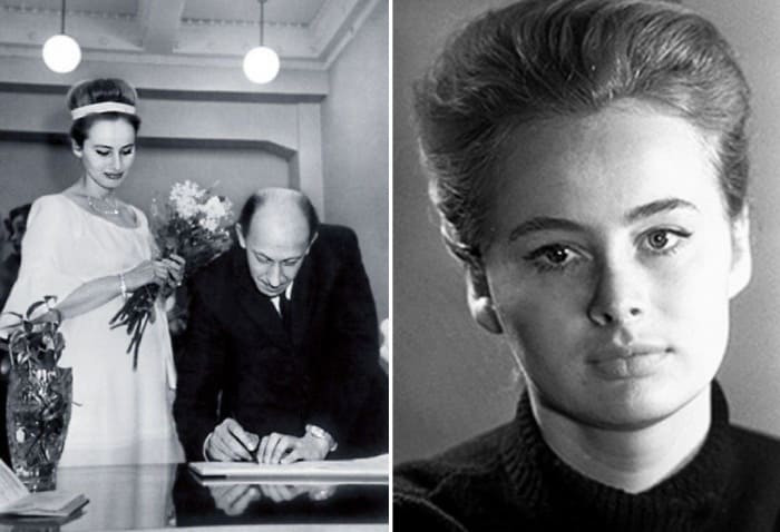 Евгений Евстигнеев и Лилия Журкина
