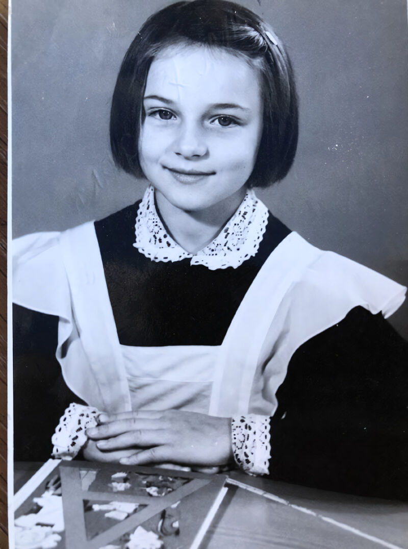 Анна Снаткина в школьные годы