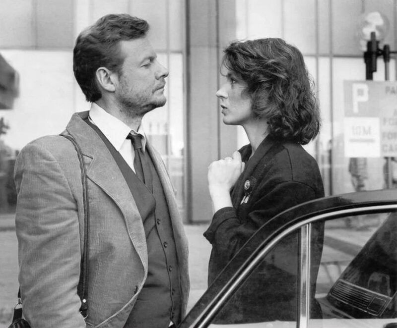 Елена Сафонова с Виталием Соломиным в «Зимней вишне 2», 1990 год