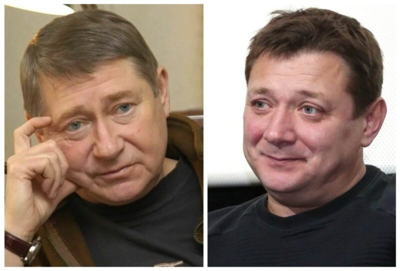 Юрий Цапник с сыном Яном
