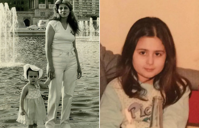 Сабина Ахмедова в детские годы
