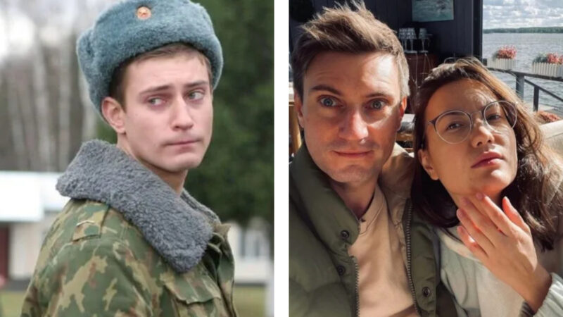 Артём Григорьев с женой Ренатой