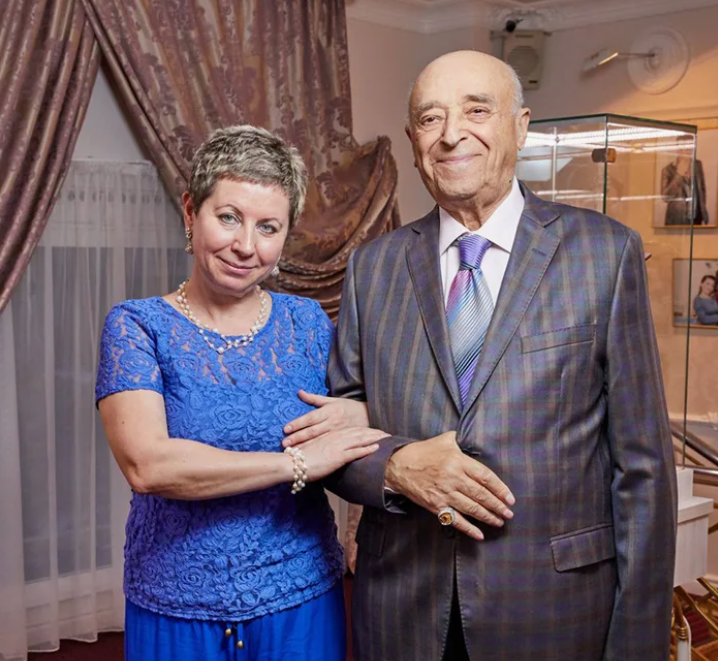 Владимир Этуш и Елена Горбунова