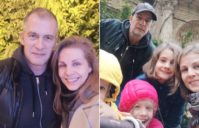 Вячеслав Разбегаев в кругу семьи