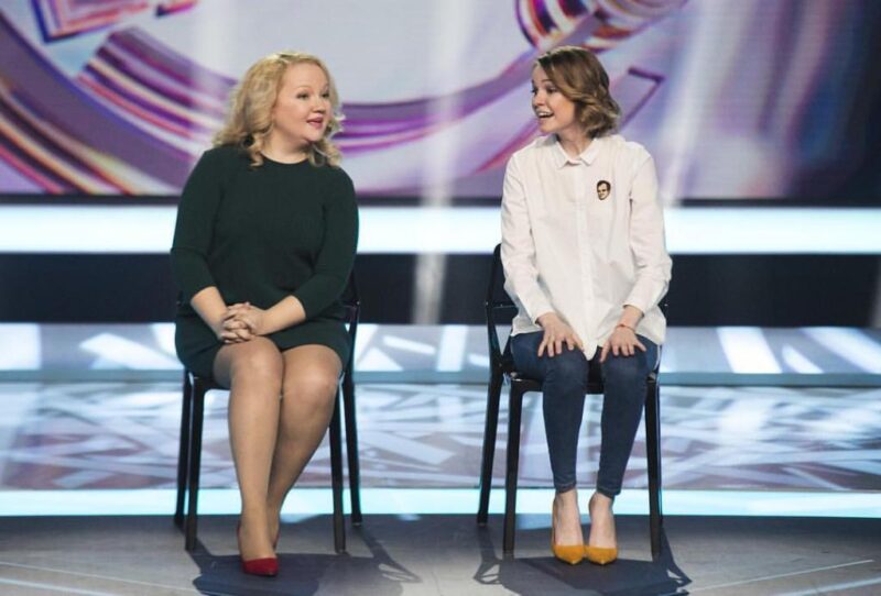 На «Comedy Баттл» Щербакова выступала в дуэте с Лерой Виноградовой