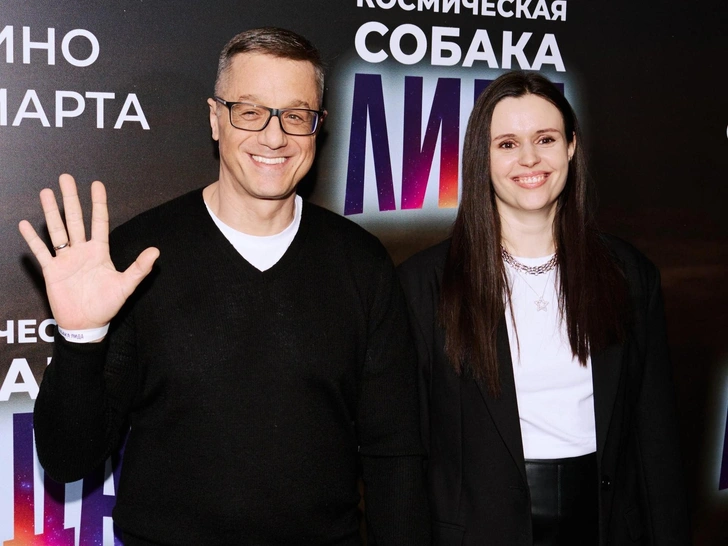 Алексей Макаров с женой Полиной Загоскиной