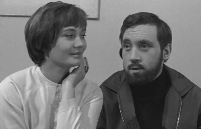 Лариса Лужина и Владимир Высоцкий