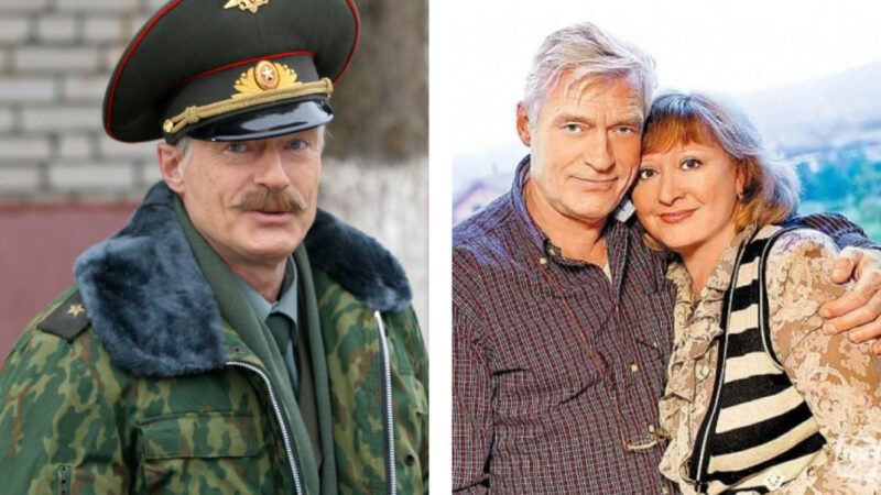 Борис Щербаков с женой Татьяной Бронзовой