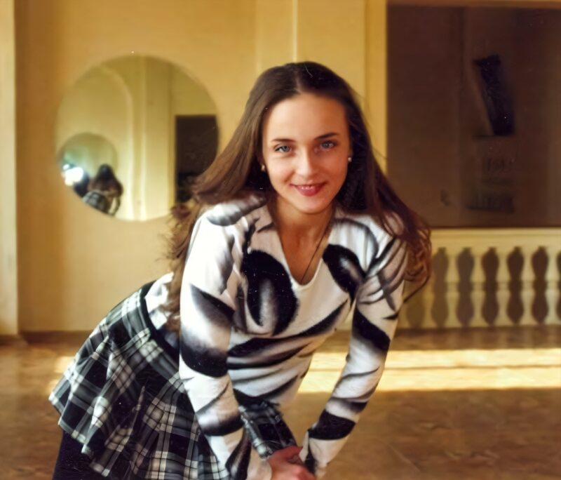 Анна Снаткина в юности
