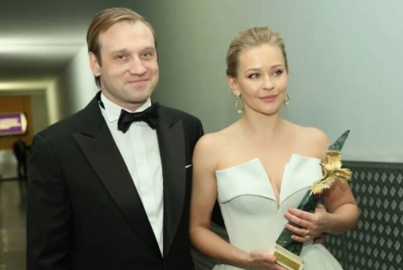 Юлия Пересильд и Михаил Тройник