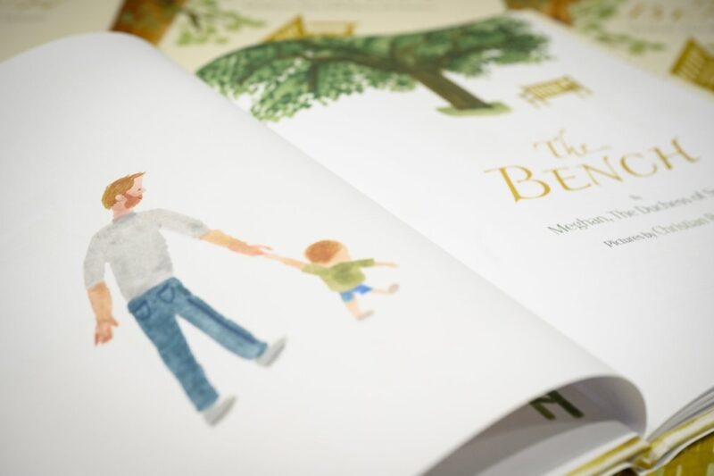 «Скамейка» — детская книга Меган Маркл