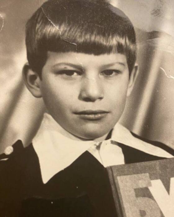 Дмитрий Губерниев в детстве