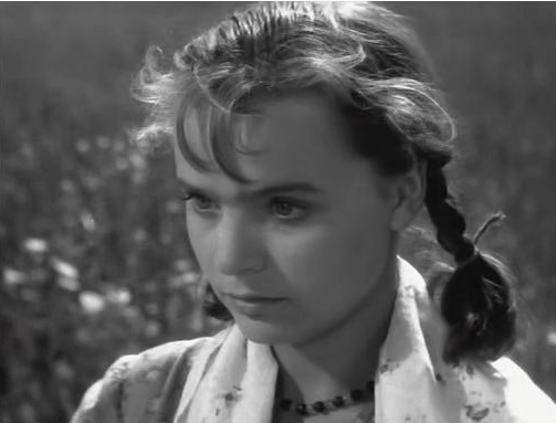 Валентина Маркова в роли Зои в «Балладе о солдате», 1959 год